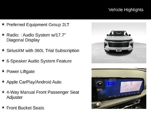 2026 Chevrolet Traverse LT