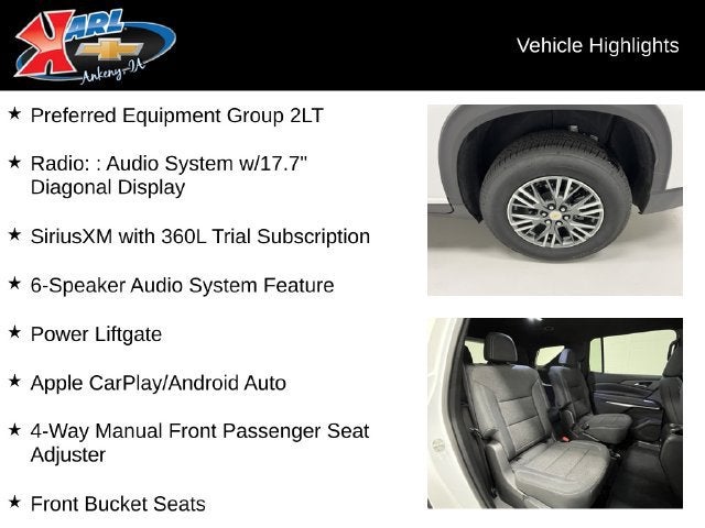 2026 Chevrolet Traverse LT