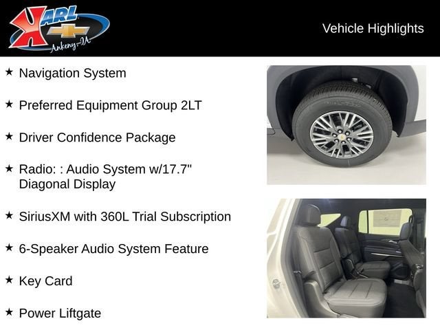 2026 Chevrolet Traverse LT