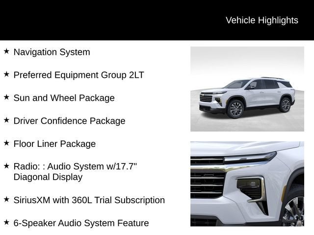 2026 Chevrolet Traverse LT