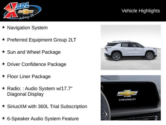 2026 Chevrolet Traverse LT