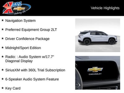 2026 Chevrolet Traverse LT