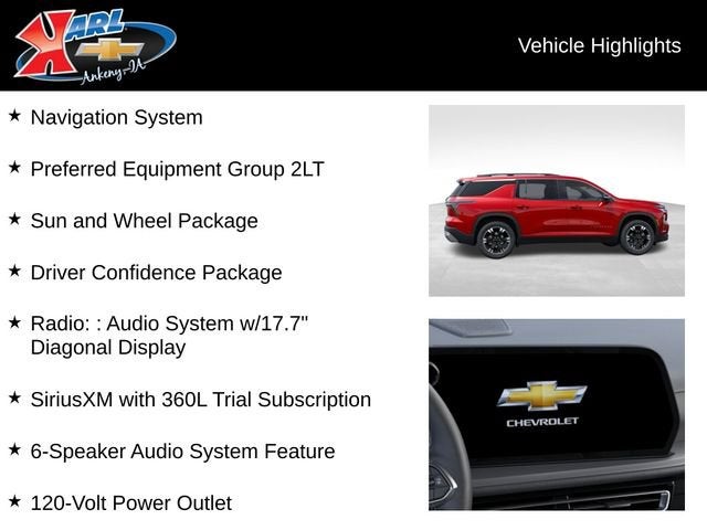 2027 Chevrolet Traverse LT
