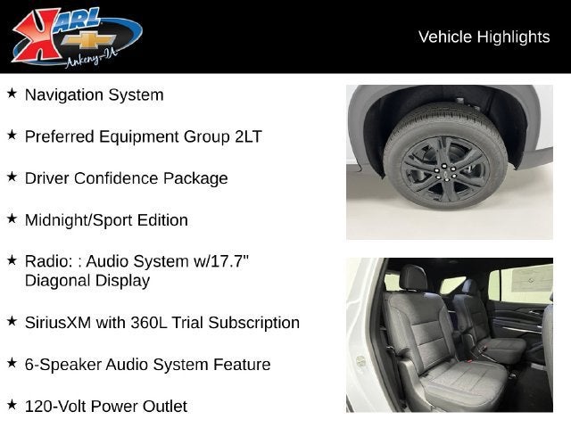 2027 Chevrolet Traverse LT