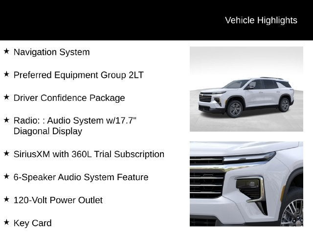 2027 Chevrolet Traverse LT