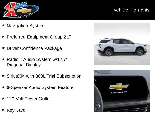 2027 Chevrolet Traverse LT
