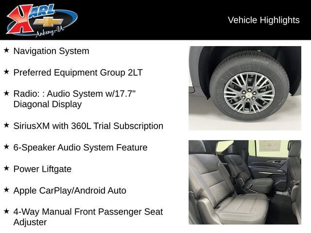 2026 Chevrolet Traverse LT