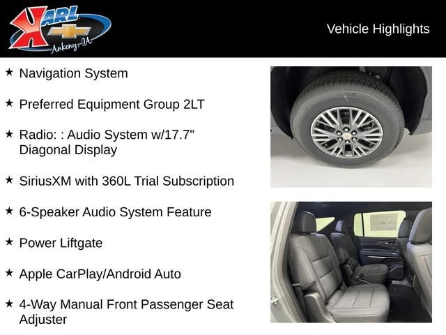 2026 Chevrolet Traverse LT