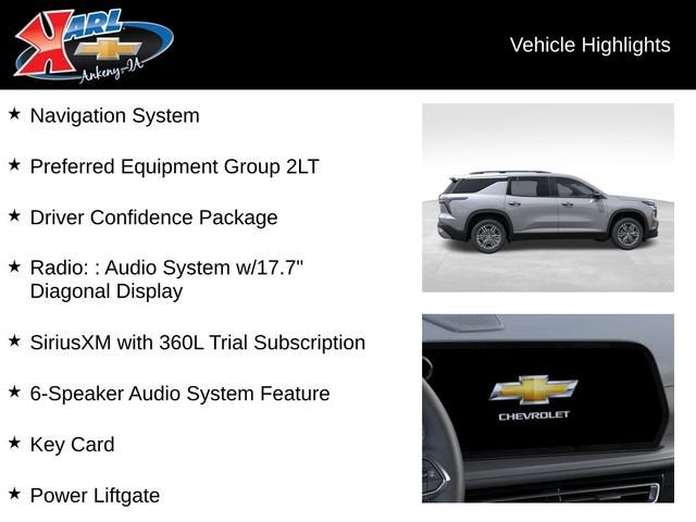 2026 Chevrolet Traverse LT