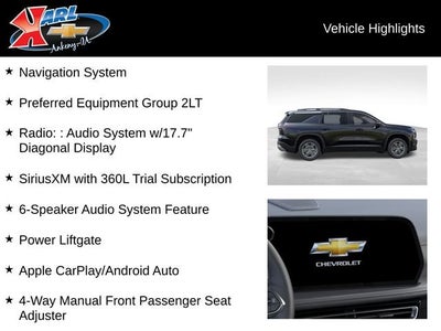 2027 Chevrolet Traverse LT