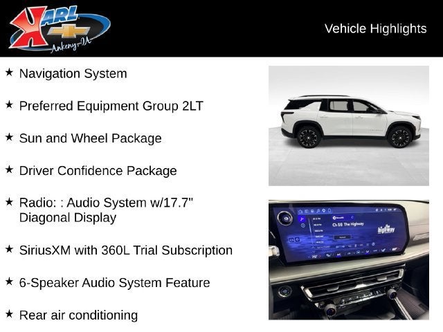 2025 Chevrolet Traverse LT