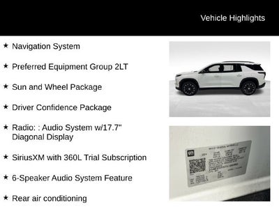 2025 Chevrolet Traverse LT