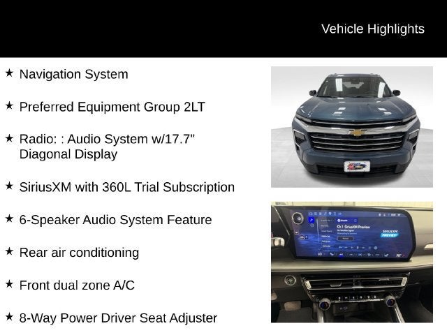 2025 Chevrolet Traverse LT
