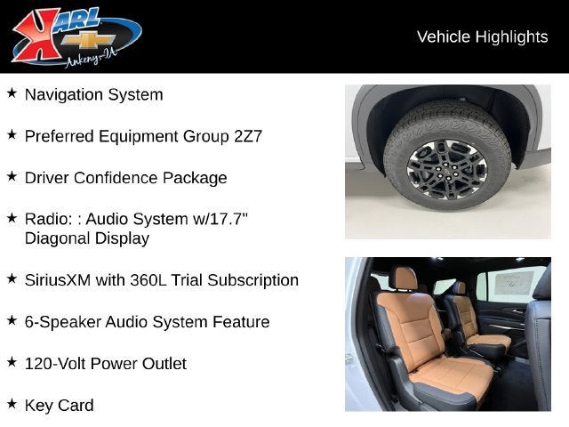 2027 Chevrolet Traverse Z71