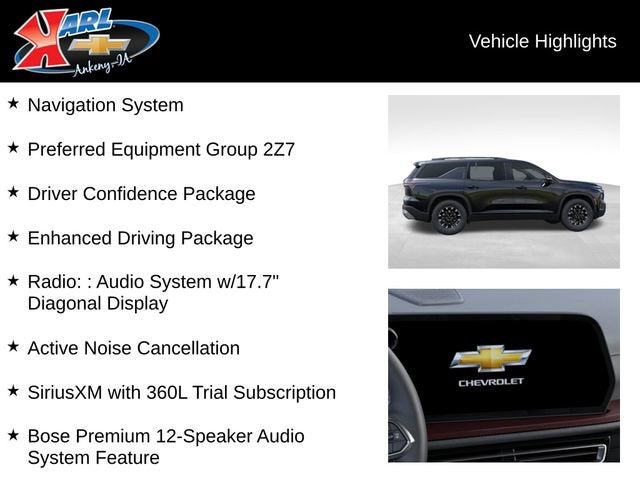 2026 Chevrolet Traverse Z71