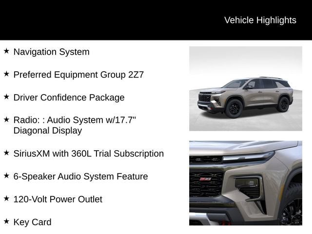 2027 Chevrolet Traverse Z71