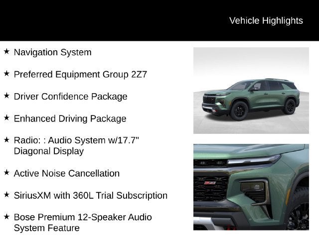 2027 Chevrolet Traverse Z71