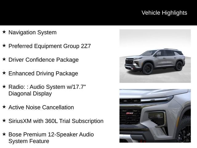 2027 Chevrolet Traverse Z71