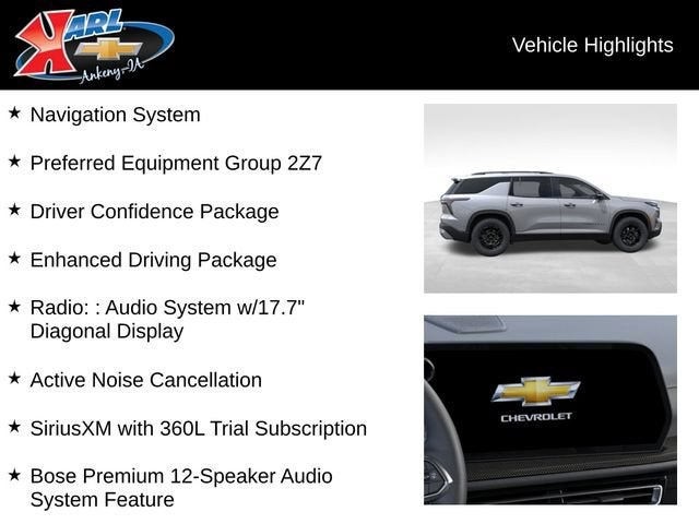 2027 Chevrolet Traverse Z71
