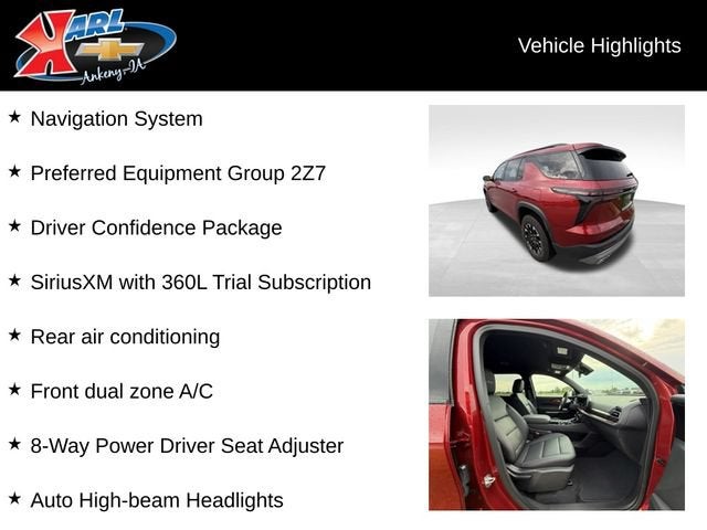 2025 Chevrolet Traverse Z71
