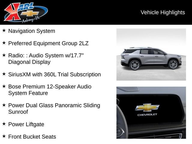 2026 Chevrolet Traverse High Country