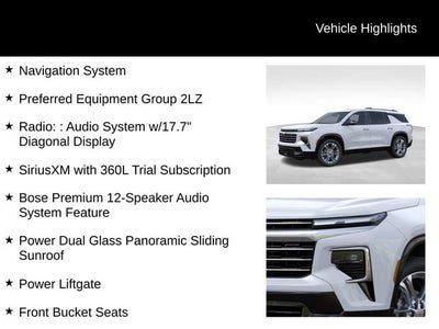 2026 Chevrolet Traverse High Country