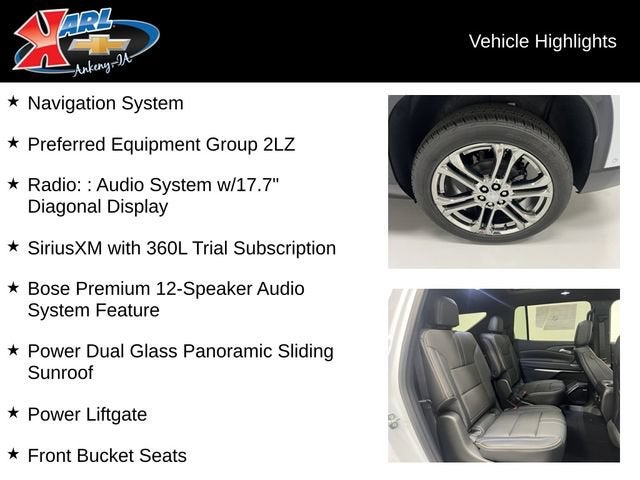 2026 Chevrolet Traverse High Country