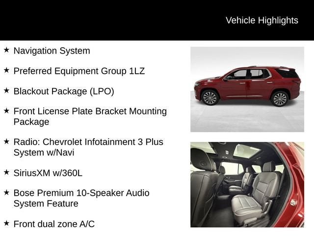 2023 Chevrolet Traverse Premier