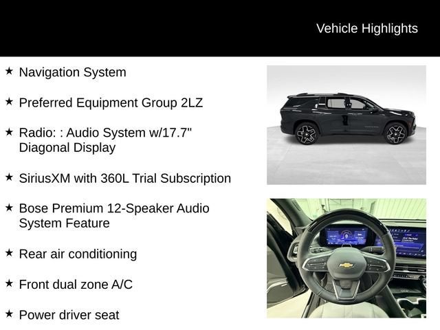2025 Chevrolet Traverse High Country