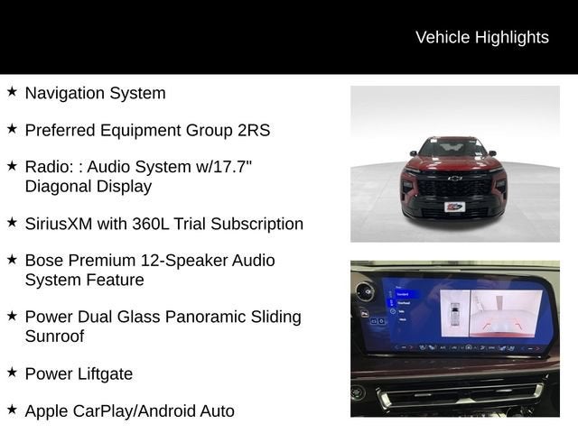 2026 Chevrolet Traverse RS