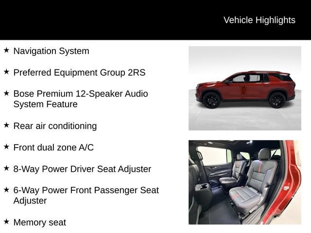 2026 Chevrolet Traverse RS - Photo 27