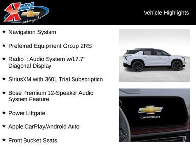 2027 Chevrolet Traverse RS