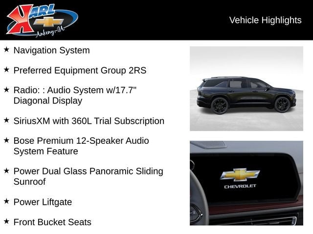 2027 Chevrolet Traverse RS