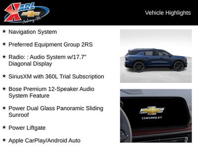 2027 Chevrolet Traverse RS