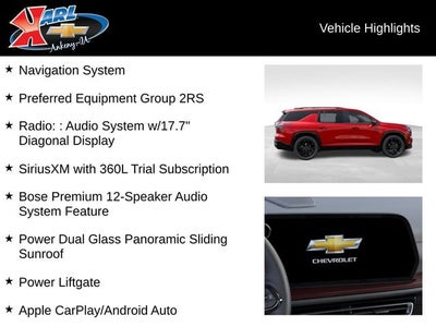 2026 Chevrolet Traverse RS