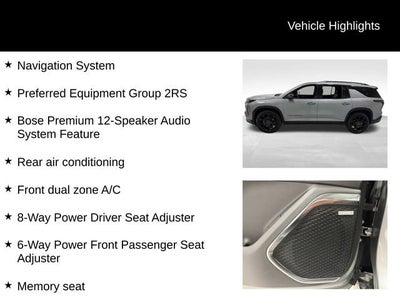 2025 Chevrolet Traverse RS