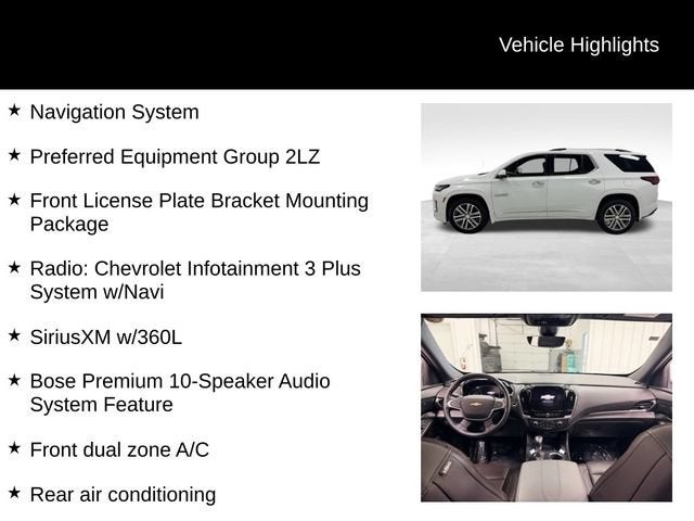 2022 Chevrolet Traverse High Country