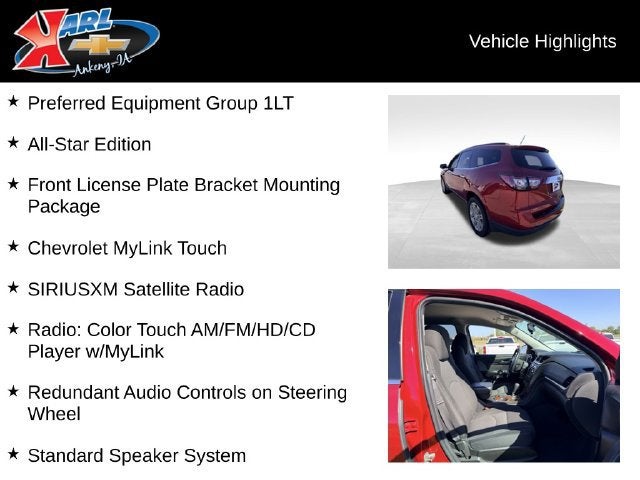 2013 Chevrolet Traverse LT