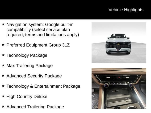 2026 Chevrolet Suburban High Country