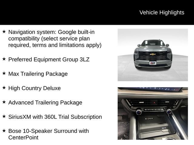 2026 Chevrolet Suburban High Country
