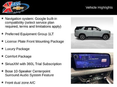 2025 Chevrolet Tahoe LT