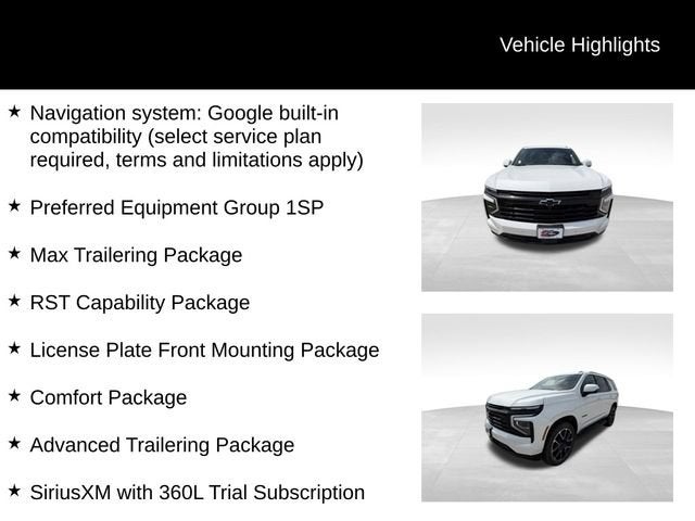 2025 Chevrolet Tahoe RST