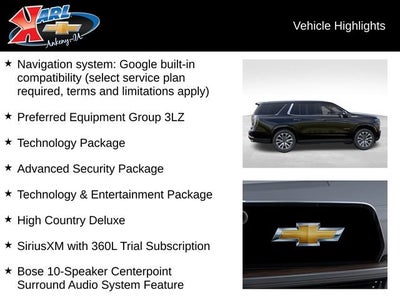 2026 Chevrolet Tahoe High Country