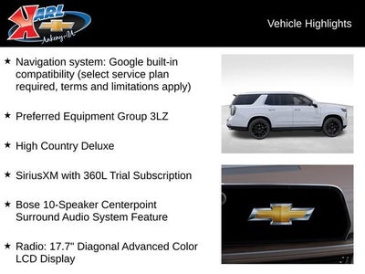 2026 Chevrolet Tahoe High Country