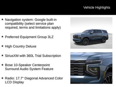 2026 Chevrolet Tahoe High Country