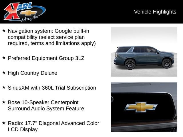 2026 Chevrolet Tahoe High Country