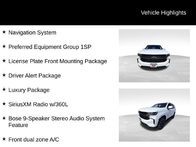 2022 Chevrolet Tahoe RST