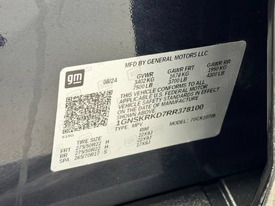 2024 Chevrolet Tahoe RST