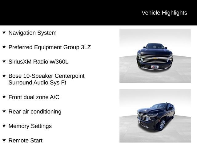 2022 Chevrolet Tahoe High Country