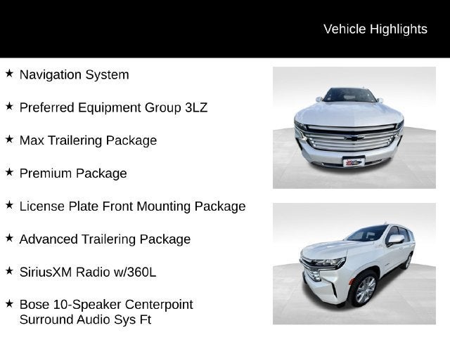 2022 Chevrolet Tahoe High Country